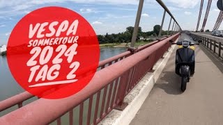 Vespa GTS300 Sommertour 2024  2 [upl. by Ylera676]