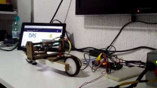 Gyroscopic Stabilization of Unstable Vehicles  UFSC [upl. by Lednahc]