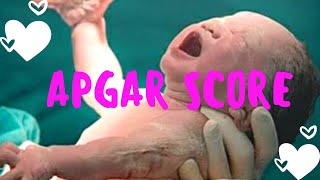 APGAR Score  Immediate Assessment Of Newborn  Initial Newborn Assessment With Example [upl. by Yerfej]