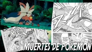 LAS MUERTES DE POKEMON EN EL ANIME JUEGOS Y MANGA [upl. by Vidovic434]