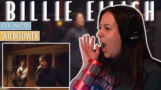 BILLIE EILISH Wildflower Live Amazon  Vocal Coach Reaction amp Analysis  Jennifer Glatzhofer [upl. by Shaylynn]