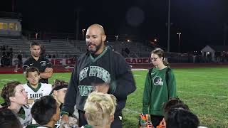 Coach Morrell Delsea 2019 post game [upl. by Cope760]