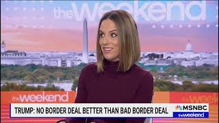 Rep Barragan on MSNBC quotTroubling that no CHC Members at Table for Border Negotiationsquot [upl. by Nylrehs]