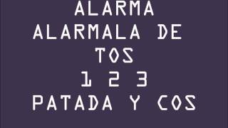 alarmala de tos  botellita de jerez con letra en vivo [upl. by Ama]