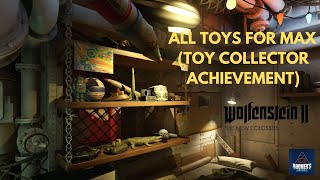 All Max Toys 15  Wolfenstein II The New Colossus Toy Collector Achievement [upl. by Leirza]