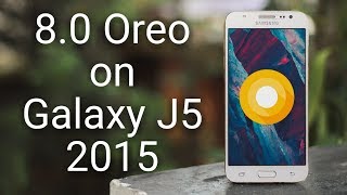 LineageOS 15 80 Oreo on Galaxy J5 2015 [upl. by Lisabeth]