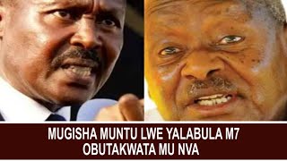 Mugisha Muntu lwe yalabula M7 obutakwata mu nva [upl. by Ahcsim]