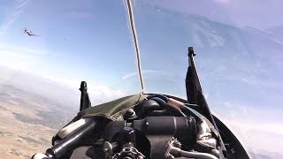 A29 Super Tucano Light Attack Aircraft – Takeoff Cockpit Landing [upl. by Odlareg]