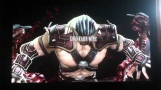 MK9 Mortal Kombat 2011 Shao Kahn Fatality New Shao Kahn FATALITY Gameplay [upl. by Buderus907]