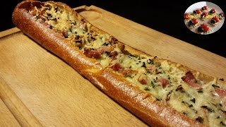 Baguette apéritive  APERITIF DINATOIRE  LA BOITE A RECETTES [upl. by Nodnnarb501]