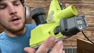 Ryobi Planer Review [upl. by Ahcim]