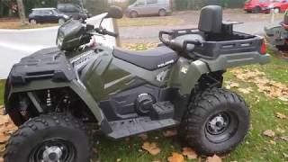 Polaris Sportsman X2 570 EPS Walk around video [upl. by Anaeco]