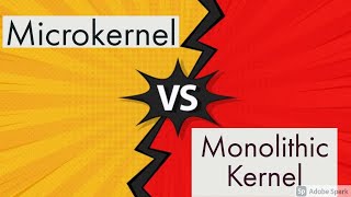 Types of Kernel  Monolithic vs Microkernel in Marathi [upl. by Nospmoht]