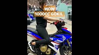 WOW 1000 CC YAMAHA R1 SUPER GOKILhendranandradrone [upl. by Moor]