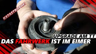 Die Domlager sind komplett am Ars Fahrwerk Erneuerung am Audi TT 18T cars tutorial viral [upl. by Lopes]