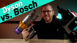 Dyson V15 vs Bosch Unlimited Serie 8  Der Sieger der Stiftung Warentest im Vergleich [upl. by Htieh956]