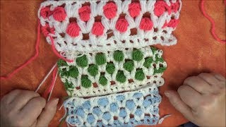 des fleurs en bullion au crochet La Grenouille Tricote [upl. by Eeramit]