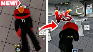 ROCKO VS ELMO…  NEW UPDATE  ROBLOX FIGHT IN A SCHOOL [upl. by Jarlathus]