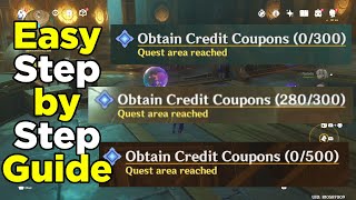 Obtain Credit Coupons Complete Step by Step Easy Guide [upl. by Feilak]