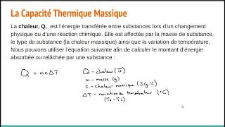 Calorimétrie 1 [upl. by Azila882]