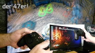 Snakebyte Game Pad Pro Wireless unboxing  Test [upl. by Bonnette35]