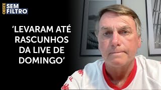 Exclusivo Bolsonaro dá detalhes inéditos de operação da PF contra o filho Carlos  osf [upl. by Eillen]