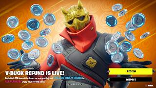 FORTNITE is SENDING EVERYONE VBUCKS [upl. by Tonie]