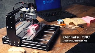 CNC Machine DIY  SainSmart Genmitsu 3018 PRO Tutorial [upl. by Analra777]