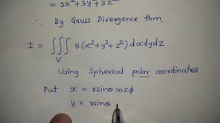 Gauss Divergence Theorem Lecture No 3 [upl. by Cam]