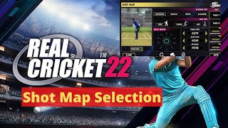 Real Cricket 22 Shot Selection Tutorial  400 Shots 😍  RC22 Shot Map [upl. by Pears]