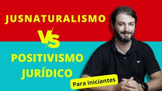 Jusnaturalismo vs juspositivismo direito natural vs direito positivo diferenças básicas [upl. by Alehcim]