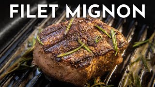 How to Cook Filet Mignon  5MINUTE RECIPE [upl. by Llert23]