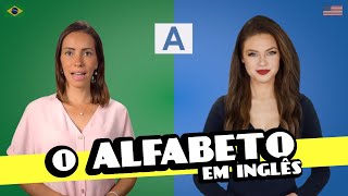 Alfabeto em inglês  Como pronunciar as letras [upl. by Schargel]