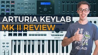 Arturia Keylab 61 MkII Unboxing amp First Impressions Review  Demo  Gear [upl. by Alfonse]