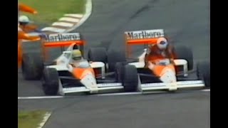 Formel 1 Grand Prix von Japan Suzuka 1989 mit Saisonrückblick HighlightsZusammenfassung [upl. by Eocsor687]