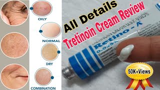 Tretinoin Cream  Retino A 0025 Cream Review  Tretinoin cream UseBenefits amp Side Effects in Hindi [upl. by Ecinert]