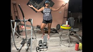 Vanessa’s Weight Loss Journey Day 12  Workout amp Exercise with Me in My Home Gym [upl. by Aneerahs]