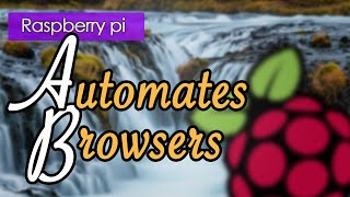 How to use Selenium Automates Browsers  Chrome Driver on Raspberry Pi [upl. by Fabrienne]