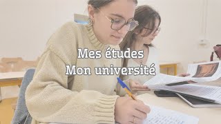 Mes études et mon université [upl. by Aicat506]