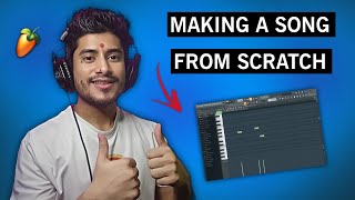 How to make a song from scratch  making a song from scratch on Fl studio  Making song on fl studio [upl. by Assirhc442]