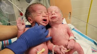 Emotional Birth Vlog of Twins  Welcome Jayden amp Lucas [upl. by Yeliab]