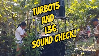 sound check with turbo 15quot [upl. by Mendive64]