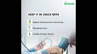 World Hypertension Day 2024  Fortis Healthcare [upl. by Sivad]