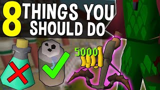 Top 8 things you should be doing in oldschool runescape [upl. by Doss]