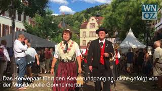 KerweEröffnung Weinheim 2018  wnoz [upl. by Anselmo]