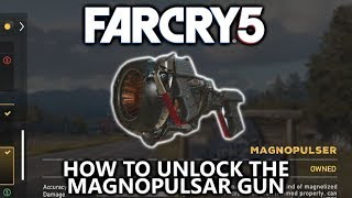 Far Cry 5  How to Unlock the Magnopulsar Gun  Aliens Side Quest  Science Fact AchievementTrophy [upl. by Philippa947]