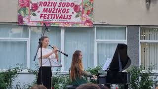 luka ir zara roziu sodo festivalis 2024 [upl. by Gerome75]