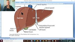 Anatomy GIT Module in Arabic 30 Liver part 4  functional segments  by Dr Wahdan [upl. by Lilahk]