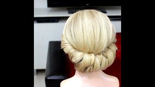 Easy twisted low bun hairstyles [upl. by Laverne]