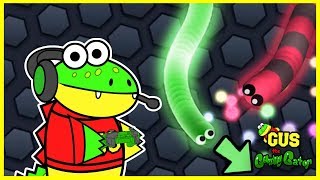 Slither io Lets Play Snake Vs Snake [upl. by Survance]